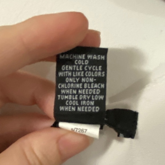 Alfani White Flowy Dressy Tank Blouse | Size XS - Picture 6 of 7